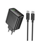 Купить Сетевое Зарядное Устройство Hoco CS27A 3USB-C/1USB PD/QC 67W+Type-C to Type-C