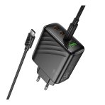 Купить Сетевое Зарядное Устройство Hoco CS27A 3USB-C/1USB PD/QC 67W+Type-C to Type-C, 3