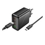 Купить Сетевое Зарядное Устройство Hoco CS27A 3USB-C/1USB PD/QC 67W+Type-C to Type-C, 5