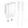 Купити Мережевий Зарядний Пристрій Hoco C109A 1USB-C/1USB PD/QC 20W+Type-C to Lightning