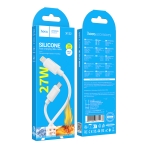 Купити Кабель USB Hoco X122 Silicone Type-C to Lightning 27W, 2