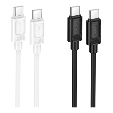 Купити Кабель USB Hoco X122 Silicone Type-C to Type-C 60W Купити Кабель USB Hoco X122 Silicone Type-C to Type-C 60W