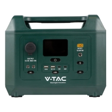 Купити Зарядна Станція Power Station V-TAC VT-606N, 600W(700W peak), 576Wh, QC 18W, PD 65W, DC, LiFePO4 Купити Зарядна Станція Power Station V-TAC VT-606N, 600W(700W peak), 576Wh, QC 18W, PD 65W, DC, LiFePO4