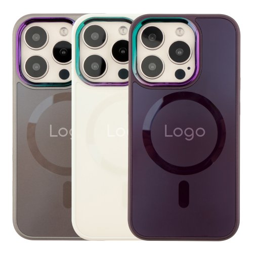 Купити Чохол AG-Glass Chrome Camera with Magsafe для iPhone 15 Pro Max