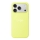 Купить Чехол Silicone Case with MagSafe IC для iPhone 17 Pro Neon Yellow