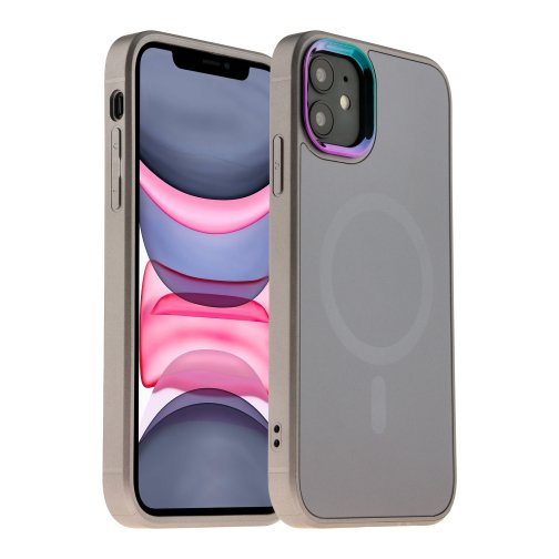 Купити Чохол AG-Glass Chrome Camera with Magsafe для iPhone 11, 2