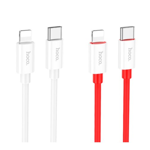 Купить USB Hoco X87 Magic silicone PD20W Type C to Lightning