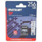 Купить Карта Памяти Patriot EP microSDXC (UHS-I/U3) 256gb V30 10 Class & Adapter