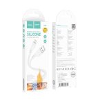 Купить USB Hoco X97 Crystal color Silicone Lightning, 2