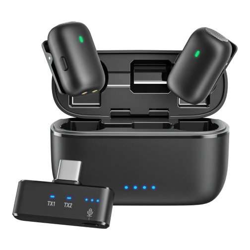 Купить Беспроводной Петличный Микрофон M19 Twin, 3