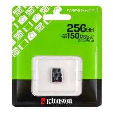Купити Карта Пам'яті Kingston Canvas Select Plus Gen3 microSDXC (UHS-1) 256gb 10 Class Купити Карта Пам'яті Kingston Canvas Select Plus Gen3 microSDXC (UHS-1) 256gb 10 Class