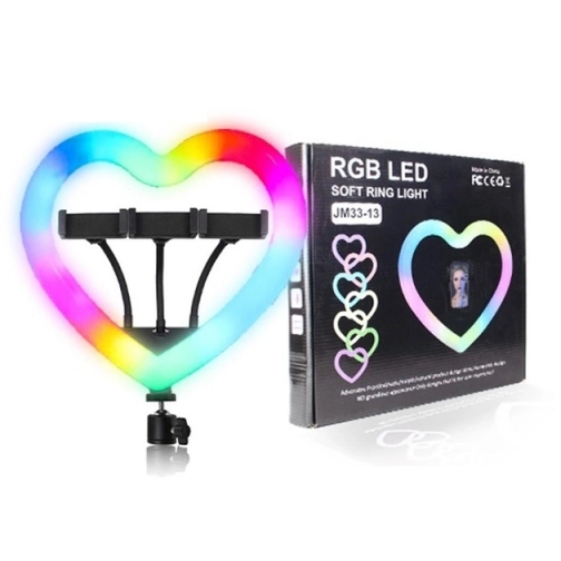 Купити Лампа RGB JM33-13 33cm (Heart Style) з трьома тримачами, 2