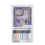 Купити Чохол TPU+PC+Metal Stand Case with MagSafe and Camera Lenses для iPhone 15 Pro М'ята упаковка, 2