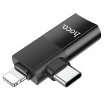 Купити Перехідник Hoco UA17 iP male/Type-C male to USB female two-in-one, 4