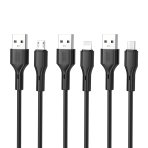 Купить USB XO NB230 Rock Series Type-C 2.4A Мятая упаковка, 4