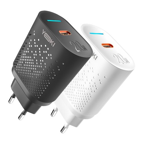 Купити Мережевий зарядний пристрій Yoki Led Series YK-20PD 20W