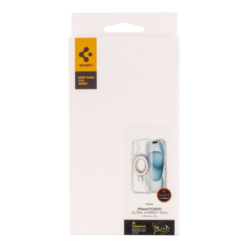 Купить Чехол TPU+PC Spigen Ultra Hybrid with Magsafe для iPhone 17, 3