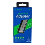 Купити Перехідник Borofone DH1 Type-C to USB 3.0 / 2USB М'ята упаковка