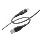 Купити Кабель USB Ridea RC-RL15 RGB Light MicroUSB 3A 1.2m