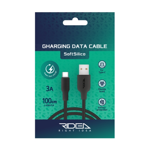 Купить USB Ridea RC-M124 Soft Silico Type-C 3A, 3