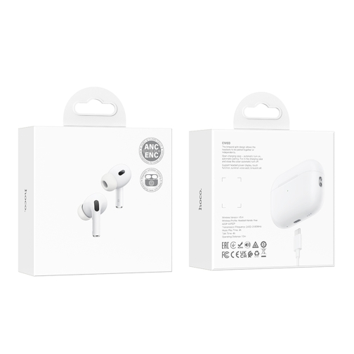 Купити Бездротова Стерео Гарнітура Hoco EW69 with charging case ANC + ENC, 2
