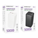 Купити Універсальна Мобільна Батарея Power Bank Borofone BJ80C Clever 22.5W+PD20W fully compatible 50000mAh
