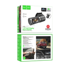 Купить Видеорегистратор Hoco DV8 1.47-inch 2K DisplayTFT/WI-FI+Камера Заднего Вида