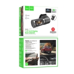 Купити Відеореєстратор Hoco DV8 1.47-inch 2K DisplayTFT/WI-FI+Камера Заднего Вида, 2