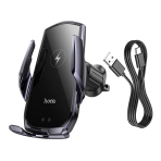 Купити Автотримач Hoco CA202 Plus Automatic Clamping Wireless 15w, 5