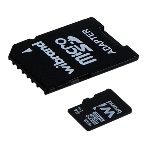 Купити Карта Пам'яті Wibrand MicroSDHC 16gb UHS-1 10 Class & Adapter, 2