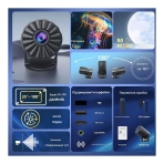 Купить Проектор FIRE 408 HD Wi-Fi+BT, 6