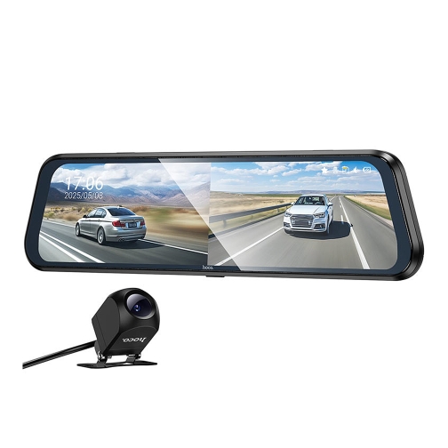 Купити Відеореєстратор Hoco DV16 9.66-inch IPS+Камера Заднього Виду, 3