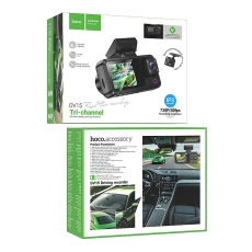 Купити Відеореєстратор Hoco DV15 2-inch 720P/Wi-Fi App/ 3 Камеры