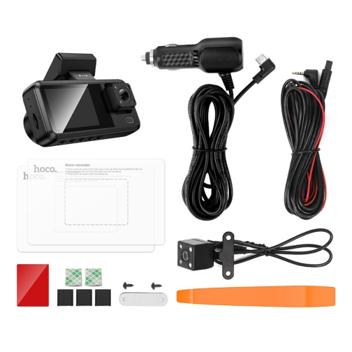 Купити Відеореєстратор Hoco DV15 2-inch 720P/Wi-Fi App/ 3 Камеры, 6