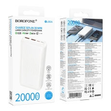 Купити Універсальна Мобільна Батарея Power Bank Borofone BJ80A Clever 22.5W+PD20W fully compatible 20000mAh Купити Універсальна Мобільна Батарея Power Bank Borofone BJ80A Clever 22.5W+PD20W fully compatible 20000mAh