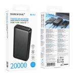 Купить Power Bank Borofone BJ80A Clever 22.5W+PD20W fully compatible 20000mAh, 3