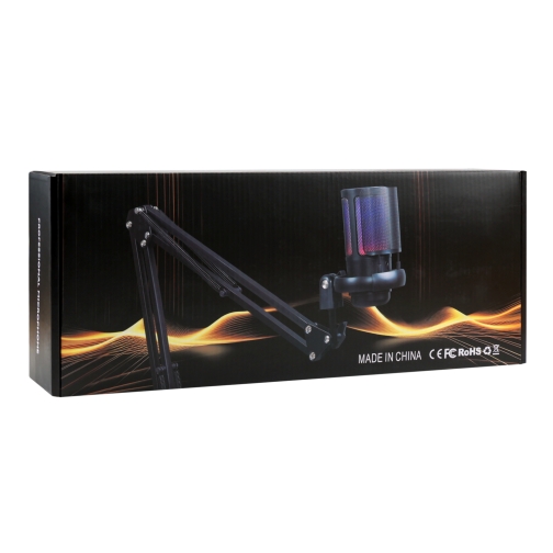 Купити Мікрофон Для Стриму ME6S-35-RGB на Струбцині, 2