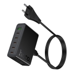 Купити Мережевий Зарядний Пристрій Hoco C152A 1USB/5Type-C QC/PD 70W, 7