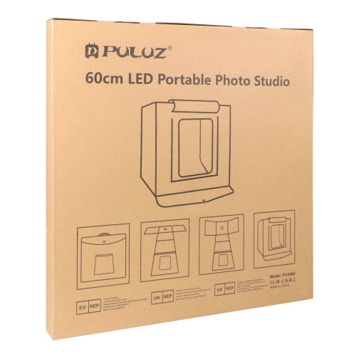 Купити Лайтбокс Puluz PU5060 60 см 2 Лампи 6 Фонів, 7