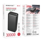 Купить Power Bank Borofone BJ80B Clever 22.5W+PD20W fully compatible 30000mAh, 3