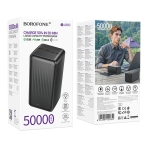 Купити Універсальна Мобільна Батарея Power Bank Borofone BJ80C Clever 22.5W+PD20W fully compatible 50000mAh, 2