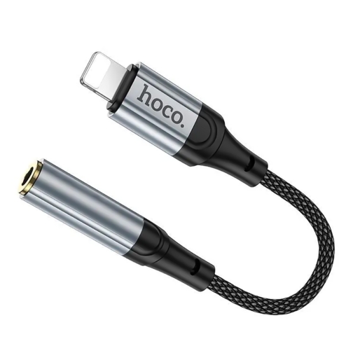 Купити Перехідник Hoco LS36A iP to AUX 3.5mm (Female) 12cm, 5