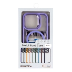Купить Чехол TPU+PC+Metal Stand Case with MagSafe and Camera Lenses для iPhone 14 Pro Мятая упаковка, 2