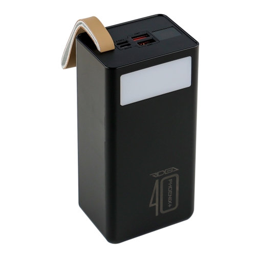 Купить Power Bank Ridea RP-D40L+ Phoenix40+ PD/QC 3.0 20W digital display + lamp 40000 mAh, 3