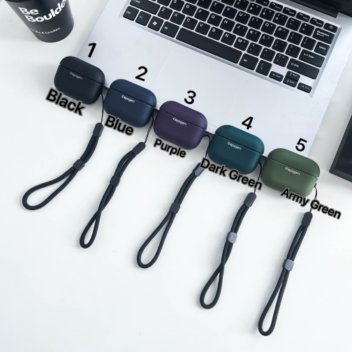 Купити Футляр TPU Spigen Leather Armor для Airpods Pro 3 М'ята упаковка