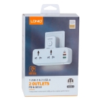 Купити Мережевий адаптер LDNIO SC2311 2 ports / PD / 2USB QC3.0 / Night Lamp