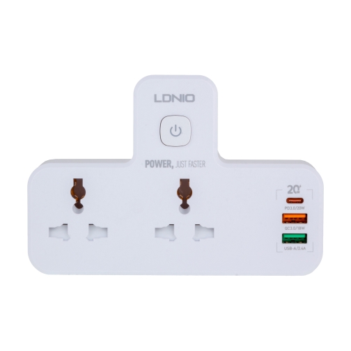 Купити Мережевий адаптер LDNIO SC2311 2 ports / PD / 2USB QC3.0 / Night Lamp, 2