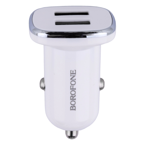 Купити Автомобільний Зарядний Пристрій Borofone BZ12 2.4A Type-C 2 USB, 4