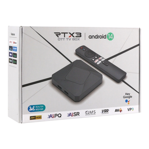 Купити Смарт ТВ-приставка RT-X3 4/32Gb 4K HDR10+, 2