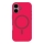 Купить Чехол Glow Silicone Case with Magsafe для iPhone 17 Hot pink